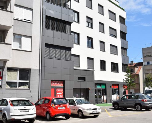 Residential-business building, Nova cesta, Zagreb